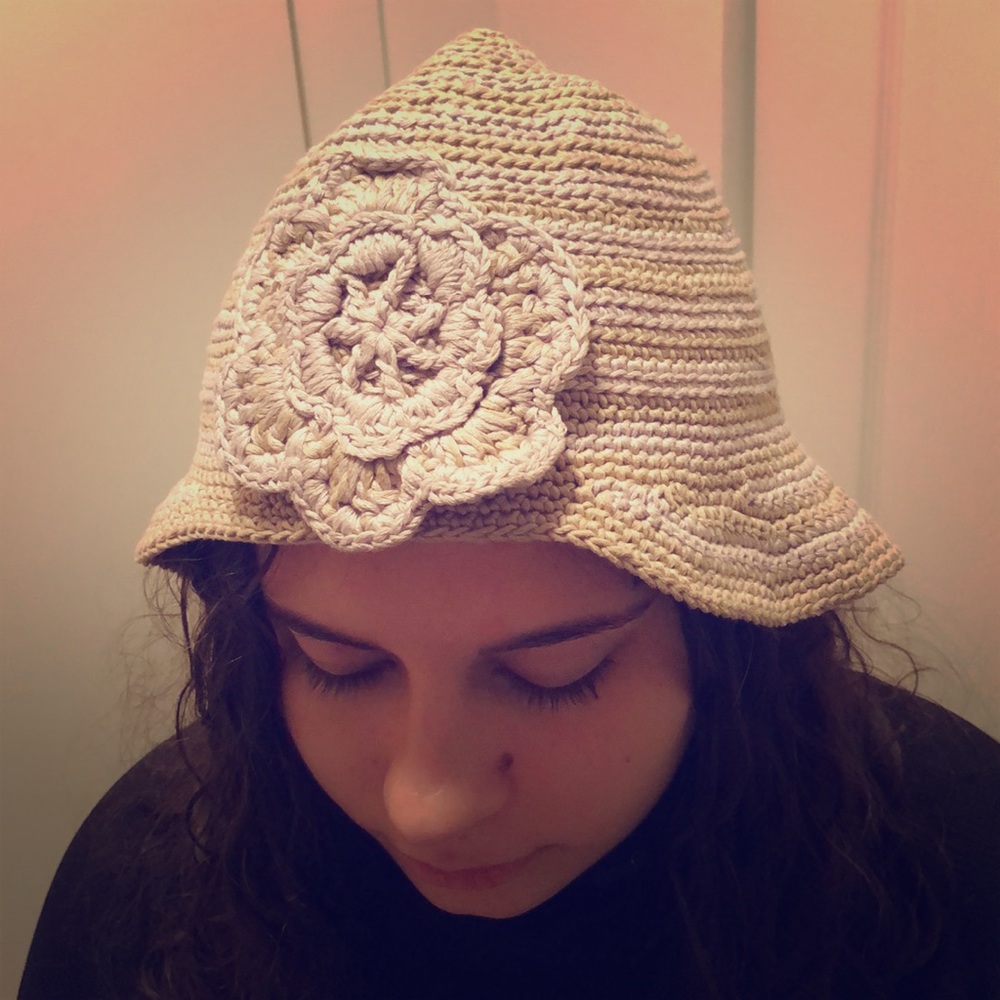 GIORGIO ARMANI knitted cotton hat